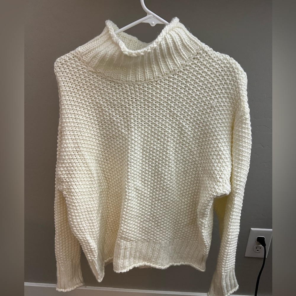 White Knit Sweater
